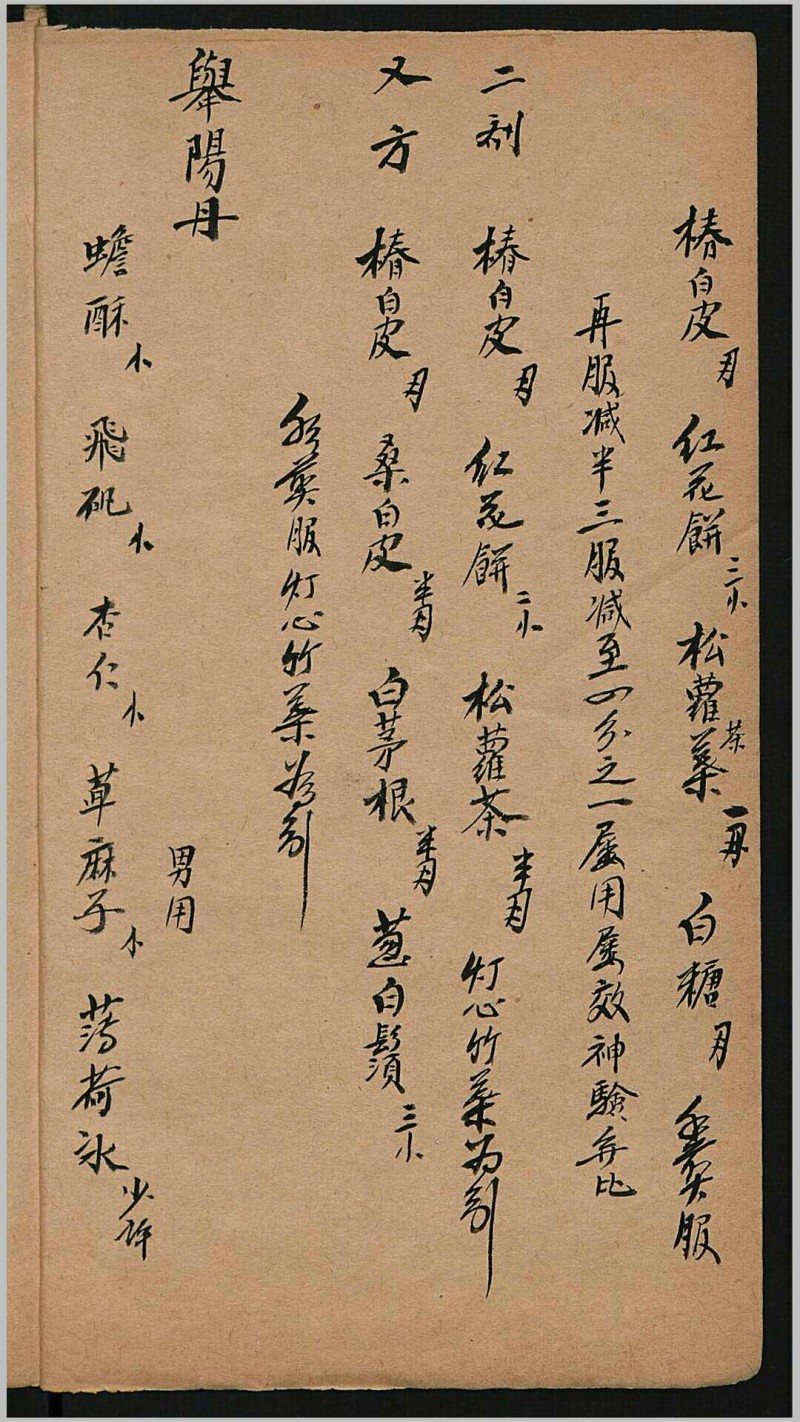 永善堂 经验药方杂录, 1936