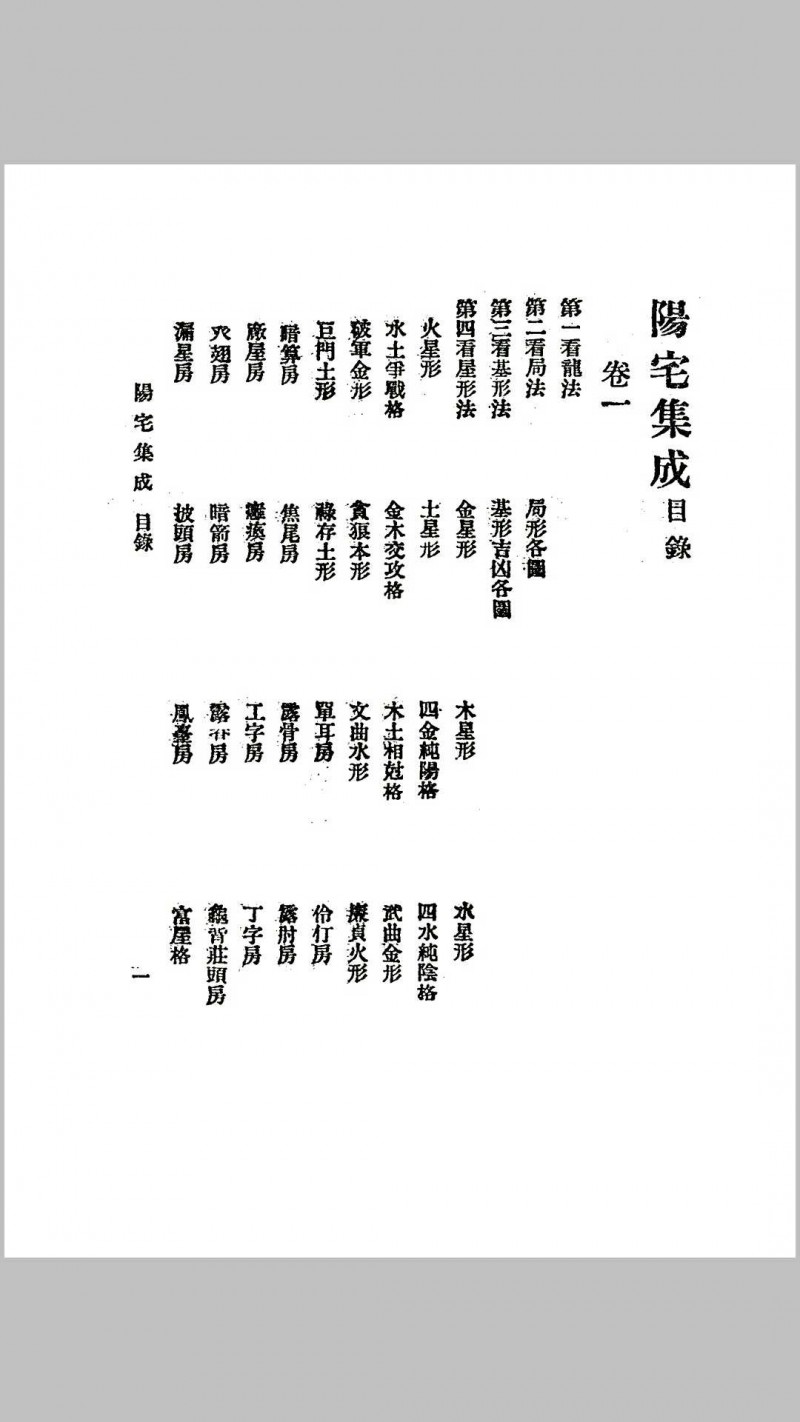 阴阳二宅全书(阴阳宅集要)