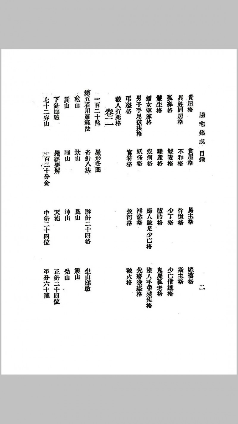 阴阳二宅全书(阴阳宅集要)