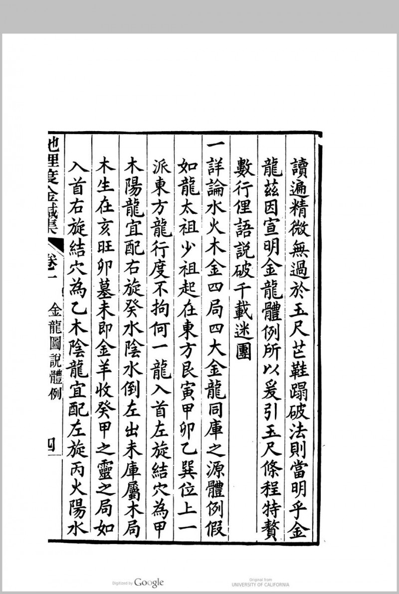 地理度金针集 6卷舒凤仪纂图[辑要] 段喆著说 解定