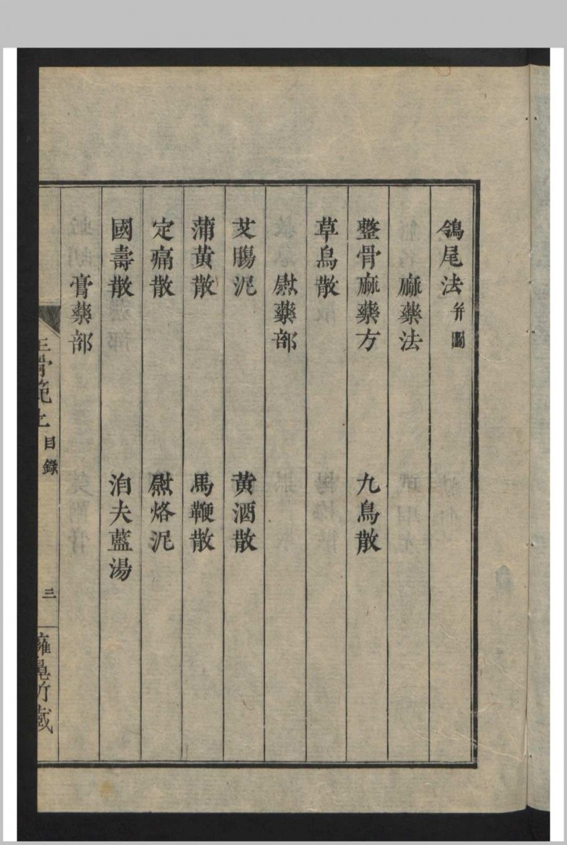 正骨范 2卷 , 1808