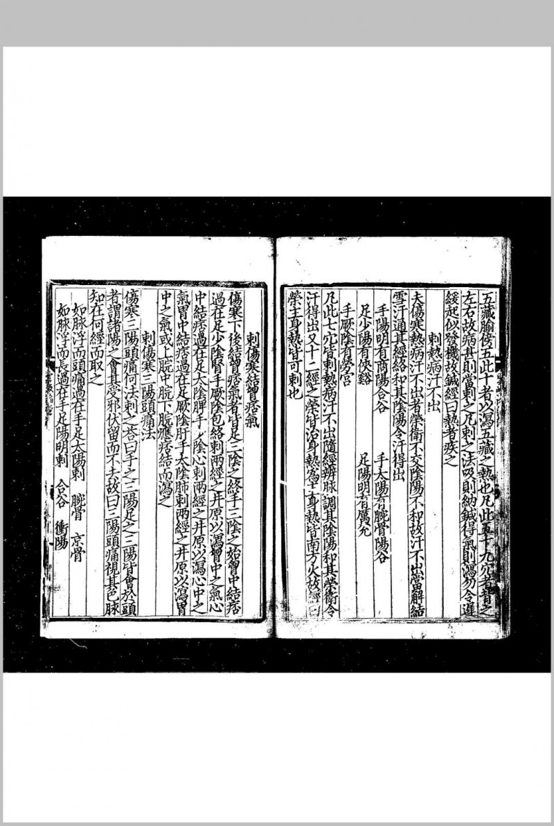 济生拔粹方 (元)杜思敬编 元至正辛巳(元年)真定白榆建安刊本