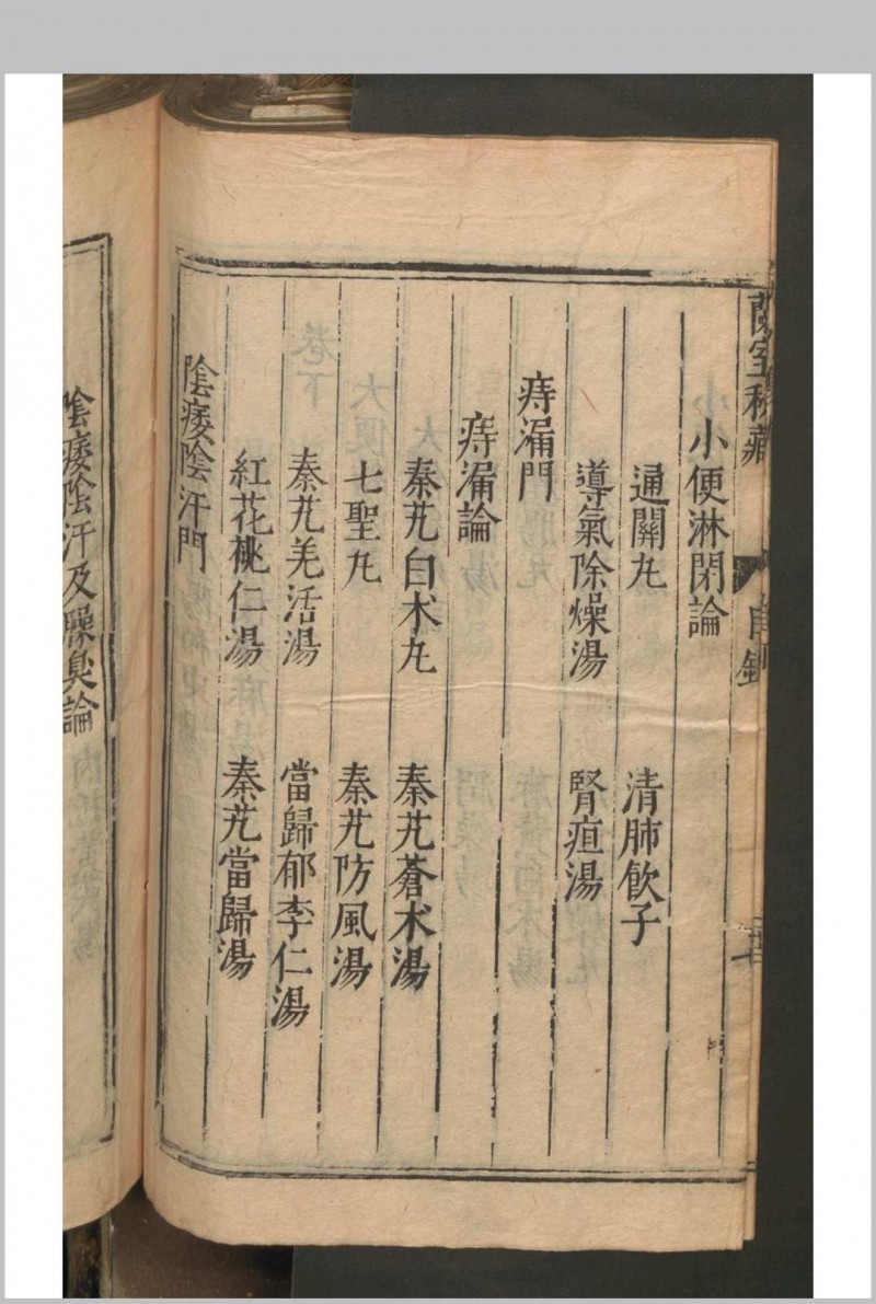 李杲  吴勉学 兰室秘藏 3卷 , 1601