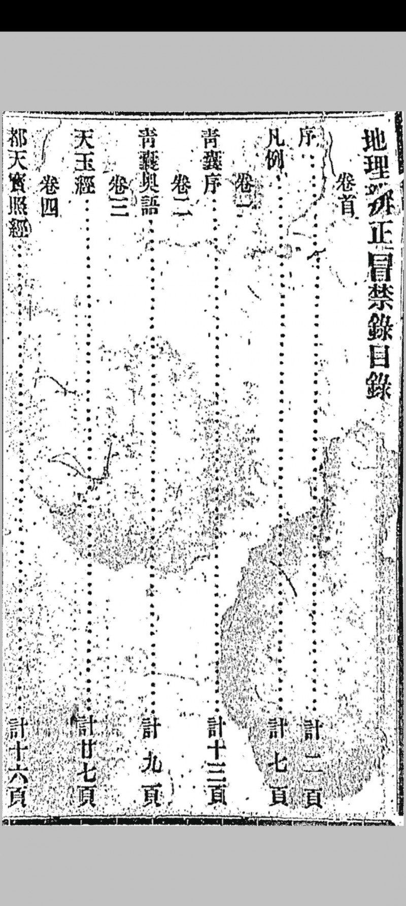 地理辨正冒禁录 全1函1册 王元极撰 子部珍本备要五术阁-中国传统文化五术（山医命相卜）的研究五术阁