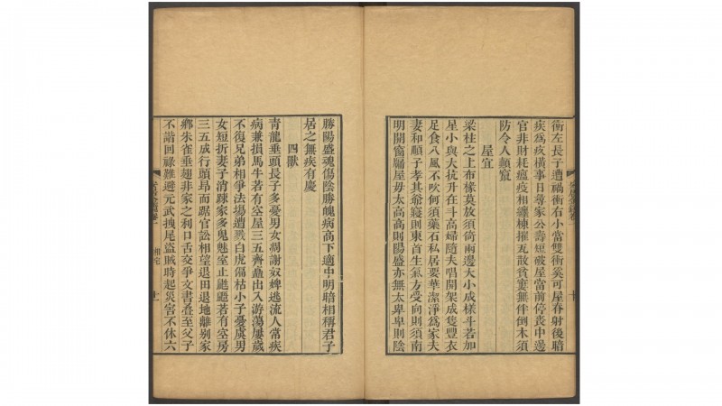 安居金镜.八卷.清.周南.吕临等合辑.寿南堂藏板.清乾隆45年刊本.1780年