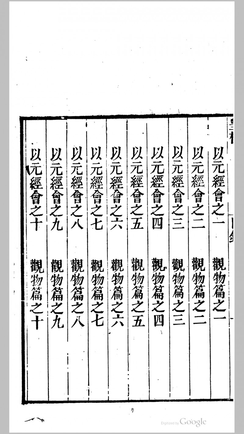 皇极经世书传8卷.宋.邵雍撰.明.黄畿传.清嘉庆15年重镌本