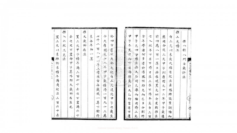 太乙金镜式经  十卷  (唐)王希明撰  明钞本