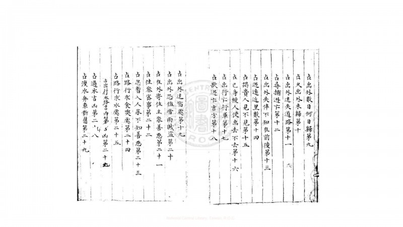 大六壬翠羽歌  3卷  明嘉靖37年