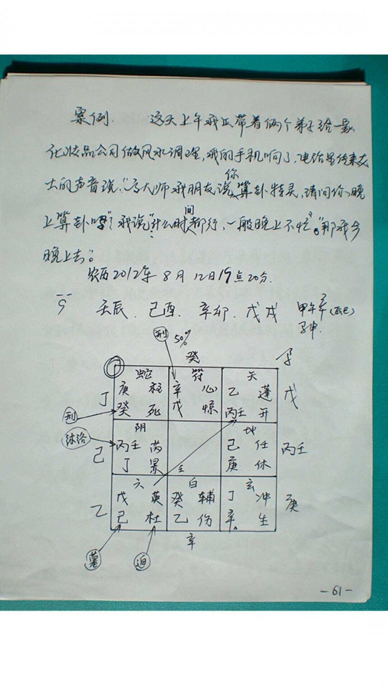 北斗七星奇门遁甲