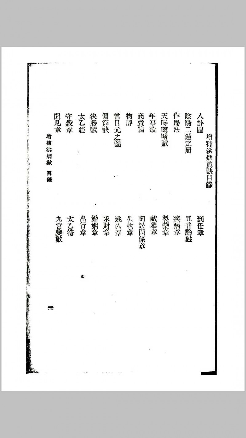 增补洪烟真诀