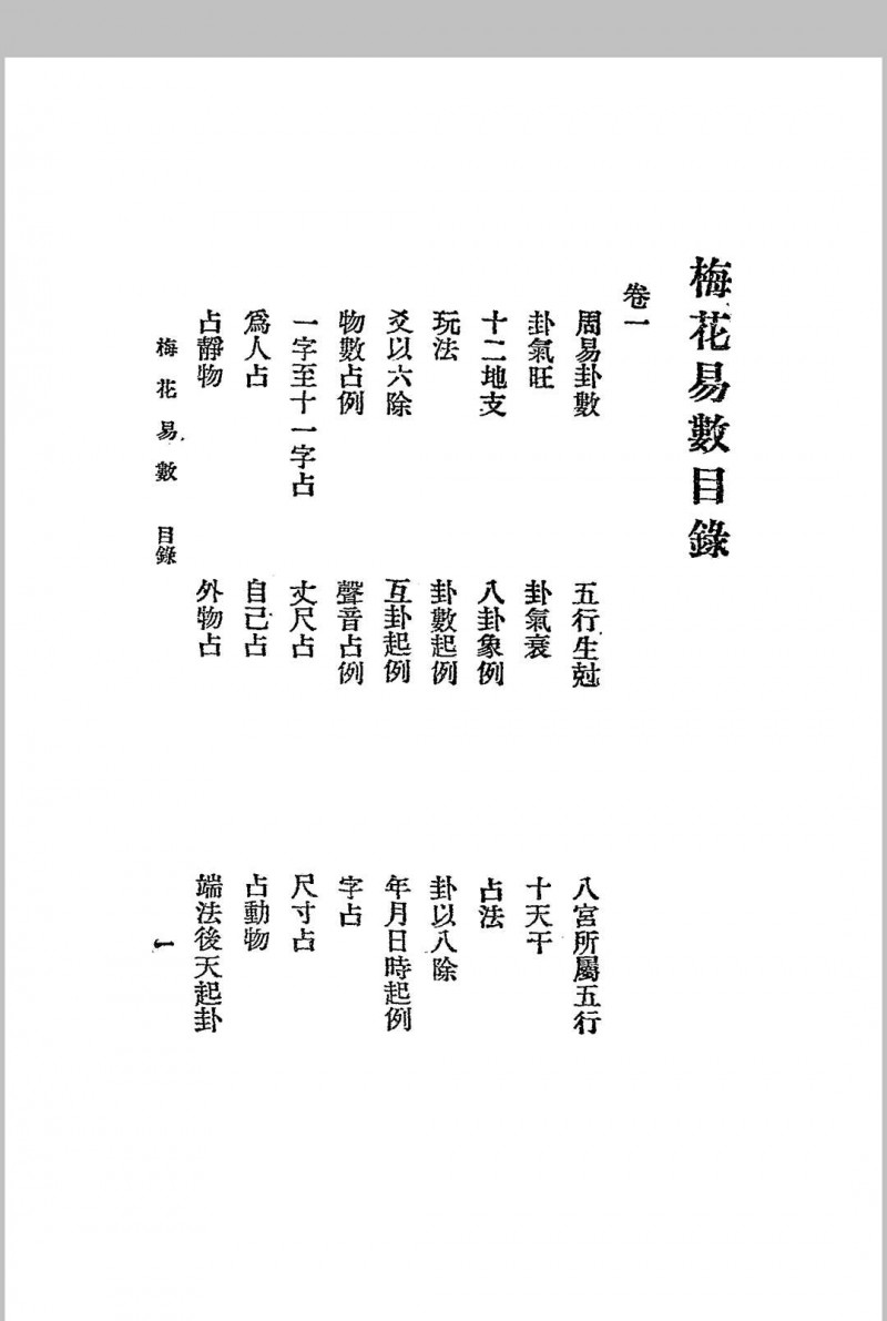 梅花易数.1925年.文明书局