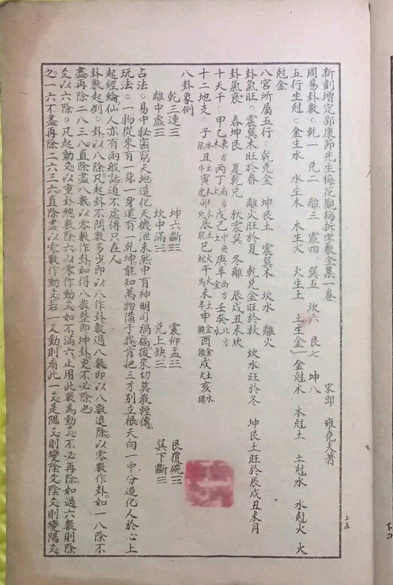 测字秘诀梅花易数