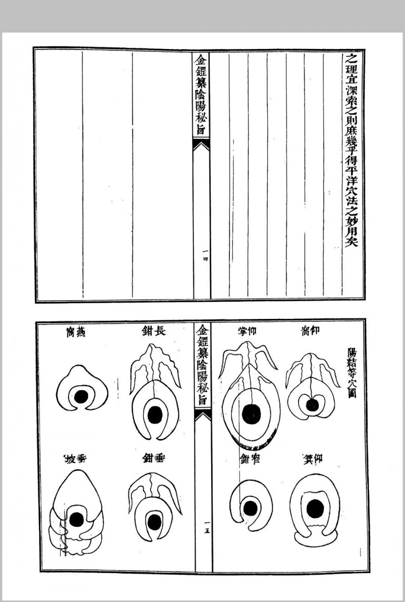 金钲幕阴秘旨