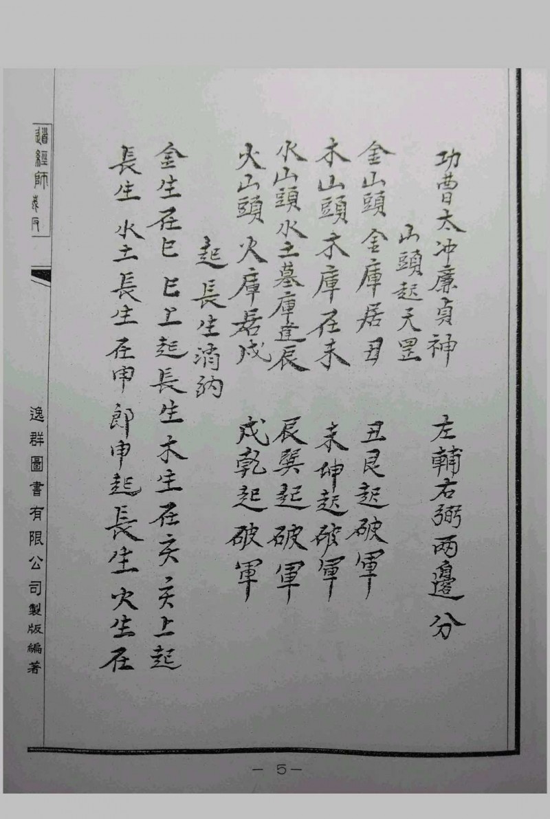 杨公堪舆阴阳法箓