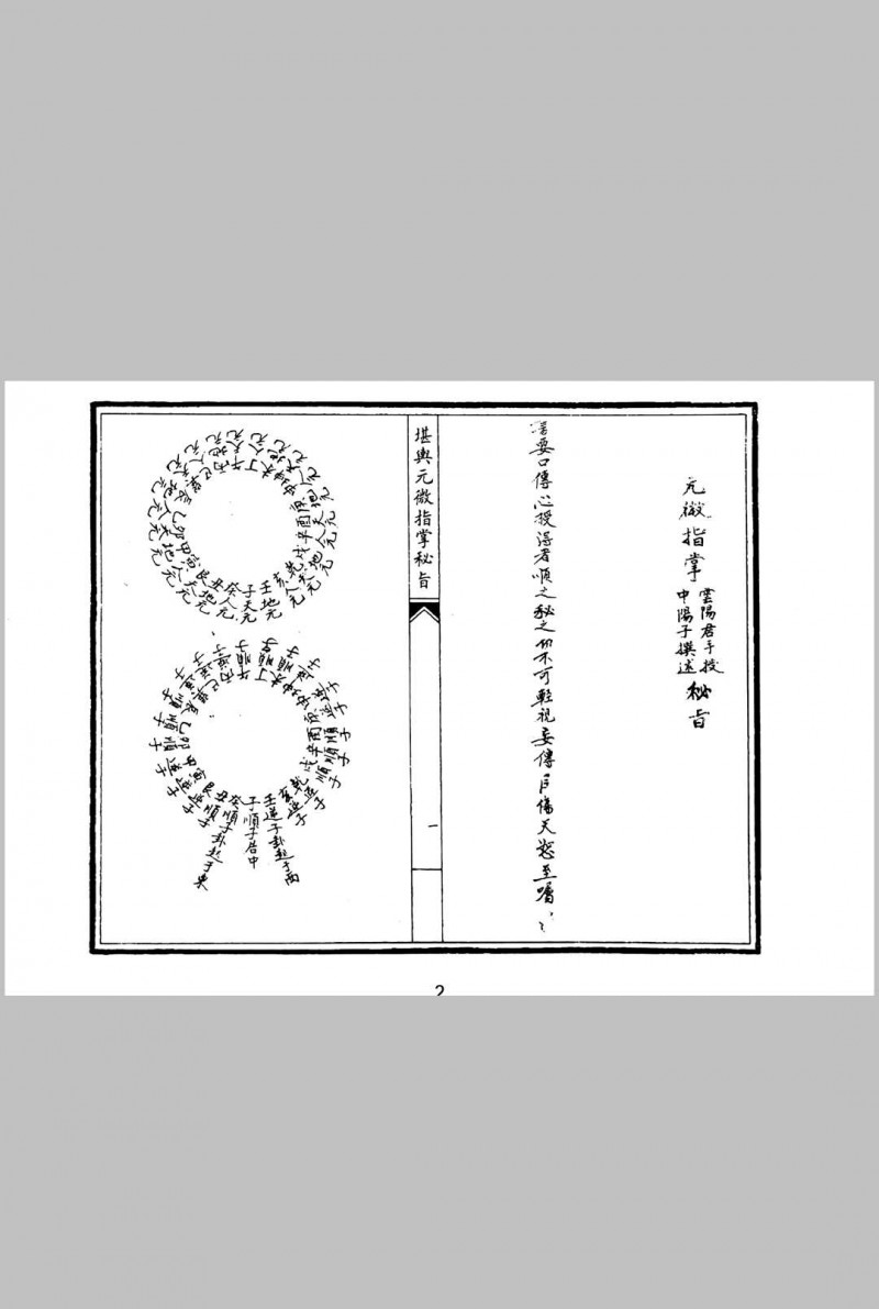 堪舆元微指掌密旨