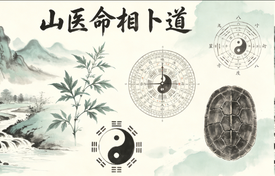 何为山医命相卜道