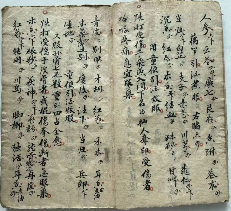 中医跌打古籍《五百钱点解穴秘传 》(图8)